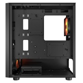 Корпус Cougar Uniface Mini RGB  2х140mm + 1x120mm ARGB Fan, ARGB Fan Hub, без БП, черный, mATX / CGR-55C9B-RGB