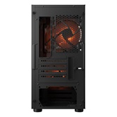 Корпус Cougar Uniface Mini RGB  2х140mm + 1x120mm ARGB Fan, ARGB Fan Hub, без БП, черный, mATX / CGR-55C9B-RGB