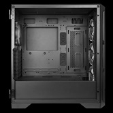 Корпус CHIEFTEC APEX GA-01B-TG-OP, TG, 3x120mm Fan, mini-ITX, mATX, ATX, E-ATX, черный