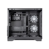 Корпус CHIEFTEC VISIO GM-30B-TG-OP, TG (aquarium), 6x120mm ARGB Fan, mini-ITX, mATX, ATX, черный