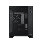 Корпус CHIEFTEC VISIO AIR GM-30B-M-OP, TG, 3x140mm Fan, mini-ITX, mATX, ATX, черный