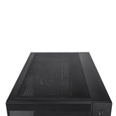 Корпус CHIEFTEC VISIO AIR GM-30B-M-OP, TG, 3x140mm Fan, mini-ITX, mATX, ATX, черный