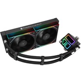 Система водяного охлаждения Thermalright Frozen Infinity 240 Black / 2x120mm ARGB PWM Fans / TRFI240B