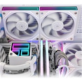 Система водяного охлаждения Thermalright Frozen Infinity 240 White / 2x120mm ARGB PWM Fans / TRFI240W