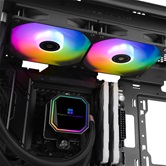 Система водяного охлаждения Thermalright Frozen Prism 240 Black ARGB / 2x120mm ARGB PWM Fans / TRFP240AB