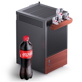 Корпус JONSBO T6 Black, TG, mini-ITX, черный