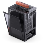 Корпус JONSBO T6 Black, TG, mini-ITX, черный