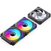 Вентилятор JONSBO ZL-120B(3 in 1) Black 120х120х25мм (24шт/кор, ARGB LED, 800-1800об/мин, черный) Retail