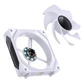 Вентилятор JONSBO ZL-120W(3 in 1) White 120х120х25мм (24шт/кор, ARGB LED, 800-1800об/мин, белый) Retail