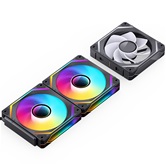 Вентилятор JONSBO ZL-120BR(3 in 1) Black 120х120х25мм REVERSE (24шт/кор, ARGB LED, 800-1800об/мин, черный) Retail