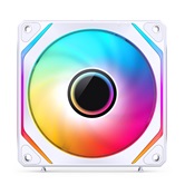 Вентилятор JONSBO ZL-120WR(3 in 1) White 120х120х25мм REVERSE (24шт/кор, ARGB LED, 800-1800об/мин, белый) Retail
