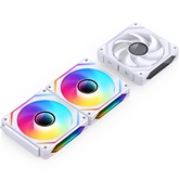 Вентилятор JONSBO ZL-120WR(3 in 1) White 120х120х25мм REVERSE (24шт/кор, ARGB LED, 800-1800об/мин, белый) Retail