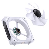 Вентилятор JONSBO ZL-120WR(3 in 1) White 120х120х25мм REVERSE (24шт/кор, ARGB LED, 800-1800об/мин, белый) Retail