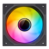 Вентилятор JONSBO ZK-120B(3 in 1) Black 120х120х25мм (24шт/кор, ARGB LED, 800-2200об/мин, черный) Retail