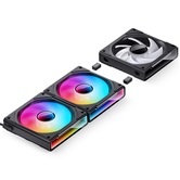 Вентилятор JONSBO ZK-120B(3 in 1) Black 120х120х25мм (24шт/кор, ARGB LED, 800-2200об/мин, черный) Retail