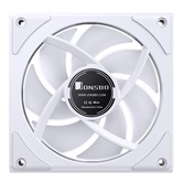 Вентилятор JONSBO ZK-120W(3 in 1) White 120х120х25мм (24шт/кор, ARGB LED, 800-2200об/мин, белый) Retail