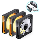 Вентилятор JONSBO ZK-120BR(3 in 1) Black 120х120х25мм REVERSE (24шт/кор, ARGB LED, 800-1800об/мин, черный) Retail