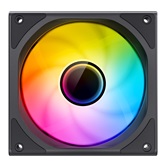 Вентилятор JONSBO ZK-120BR(3 in 1) Black 120х120х25мм REVERSE (24шт/кор, ARGB LED, 800-1800об/мин, черный) Retail