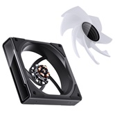 Вентилятор JONSBO ZK-120BR(3 in 1) Black 120х120х25мм REVERSE (24шт/кор, ARGB LED, 800-1800об/мин, черный) Retail