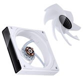 Вентилятор JONSBO ZK-120WR(3 in 1) White 120х120х25мм REVERSE (24шт/кор, ARGB LED, 800-1800об/мин, белый) Retail