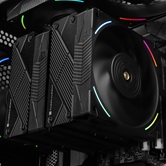 Кулер Thermalright Phantom Spirit 120 EVO  LGA115X/1200/1700/2011/2066/AM4/AM5 (Dual Tower, 2x120mm ARGB PWM Fan, медное основание, 7 тепл. трубок 6мм) / TRPS120EVO