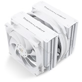 Кулер Thermalright Frost Commander 140 White  LGA115X/1200/1700/2011/-3/2066/AM4/AM5 (Dual Tower, 120mm + 140mm PWM Fan, медное основание, 5 тепл. трубок 8мм) / TRFC140W
