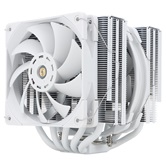 Кулер Thermalright Frost Commander 140 White  LGA115X/1200/1700/2011/-3/2066/AM4/AM5 (Dual Tower, 120mm + 140mm PWM Fan, медное основание, 5 тепл. трубок 8мм) / TRFC140W