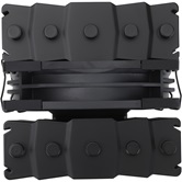 Кулер Thermalright Silver Soul 110 Black  LGA115X/1200/1700/2011/-3/2066/AM4/AM5 (Dual Tower, 92mm PWM Fan, медное основание, 5 тепл. трубок 6мм) / TRSS110B