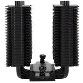 Кулер Thermalright Silver Soul 110 Black  LGA115X/1200/1700/2011/-3/2066/AM4/AM5 (Dual Tower, 92mm PWM Fan, медное основание, 5 тепл. трубок 6мм) / TRSS110B