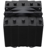 Кулер Thermalright Silver Soul 110 Black  LGA115X/1200/1700/2011/-3/2066/AM4/AM5 (Dual Tower, 92mm PWM Fan, медное основание, 5 тепл. трубок 6мм) / TRSS110B