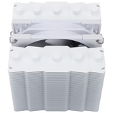 Кулер Thermalright Silver Soul 110 White  LGA115X/1200/1700/2011/-3/2066/AM4/AM5 (Dual Tower, 92mm PWM Fan, медное основание, 5 тепл. трубок 6мм) / TRSS110W