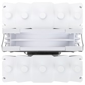 Кулер Thermalright Silver Soul 110 White  LGA115X/1200/1700/2011/-3/2066/AM4/AM5 (Dual Tower, 92mm PWM Fan, медное основание, 5 тепл. трубок 6мм) / TRSS110W