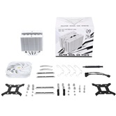 Кулер Thermalright Silver Soul 135 White  LGA115X/1200/1700/2011/-3/2066/AM4/AM5 (Dual Tower, 120mm PWM Fan, медное основание, 6 тепл. трубок 6мм) / TRSS135W