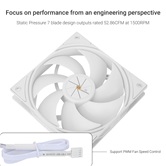 Вентилятор Thermalright TL-P12W / 120mm PWM / TRTLP12W