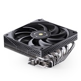 Кулер JONSBO HP-600 Black LGA1700/1200/115X/AM5/AM4 низкопрофильный 66мм (27шт/кор, TDP 210W, PWM, 120mm Fan, 6 тепловых трубок, 4-pin) Retail