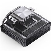 Кулер JONSBO HP-600 Black LGA1700/1200/115X/AM5/AM4 низкопрофильный 66мм (27шт/кор, TDP 210W, PWM, 120mm Fan, 6 тепловых трубок, 4-pin) Retail