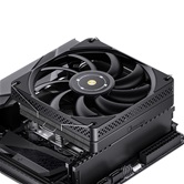 Кулер JONSBO HP-600 Black LGA1700/1200/115X/AM5/AM4 низкопрофильный 66мм (27шт/кор, TDP 210W, PWM, 120mm Fan, 6 тепловых трубок, 4-pin) Retail