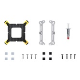 Кулер JONSBO HP-600 Black LGA1700/1200/115X/AM5/AM4 низкопрофильный 66мм (27шт/кор, TDP 210W, PWM, 120mm Fan, 6 тепловых трубок, 4-pin) Retail