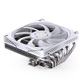 Кулер JONSBO HP-600 White LGA1700/1200/115X/AM5/AM4 низкопрофильный 66мм (27шт/кор, TDP 210W, PWM, 120mm ARGB Fan, 6 тепловых трубок, белый, 4-pin) Retail