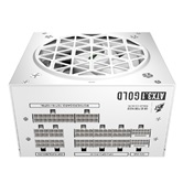 Блок питания 1STPLAYER NGDP GOLD 850W White / ATX 3.1, APFC, 80 PLUS Gold, LLC+DC-DC, full Japan solid-state caps, 120mm fan, full modular / HA-850BA4-WH