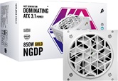 Блок питания 1STPLAYER NGDP GOLD 850W White / ATX 3.1, APFC, 80 PLUS Gold, LLC+DC-DC, full Japan solid-state caps, 120mm fan, full modular / HA-850BA4-WH