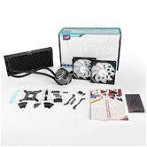 Система водяного охлаждения Valkyrie Jarn 240 ARGB Black / 2x120mm ARGB fans, 250W TDP, 34dBA / HW C240