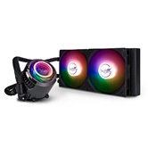 Система водяного охлаждения Valkyrie Jarn 240 ARGB Black / 2x120mm ARGB fans, 250W TDP, 34dBA / HW C240