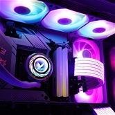 Система водяного охлаждения Valkyrie Jarn 360 ARGB White / 3x120mm ARGB fans, 300W TDP, 34dBA / HW C360W