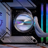 Система водяного охлаждения Valkyrie Dragonfang 240 White / 2x120mm ARGB fans, 250W TDP, 29dBA / HW GL240W