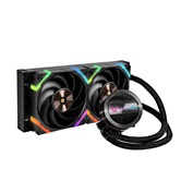 Система водяного охлаждения Valkyrie Dragonfang 240 Black / 2x120mm ARGB fans, 250W TDP, 29dBA / HW GL240
