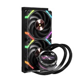 Система водяного охлаждения Valkyrie Dragonfang 240 Black / 2x120mm ARGB fans, 250W TDP, 29dBA / HW GL240