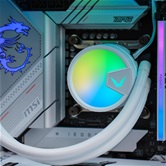 Система водяного охлаждения Valkyrie A360 ARGB White / 3x120mm ARGB fans, 280W TDP, 32.8dBA / HW A360W