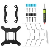 Кулер XASTRA AR400 BK LGA1851/1700/1200/115X/AM5/AM4 (20шт/кор, TDP 220W, 4 тепл.трубки , PWM FAN 120mm black , black heatsink) RET