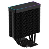 Кулер XASTRA AR400 FRGB BK  LGA1851/1700/1200/115X/AM5/AM4 (20шт/кор, TDP 220W, 4 тепл.трубки , PWM FAN FRGB 120mm , top cover with FRGB led, black heatsink ) RET